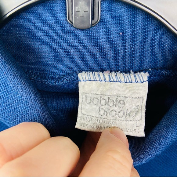 Bobbie Brooks Women's navy Blue Turtleneck Sweater size large - Picture 5 of 9